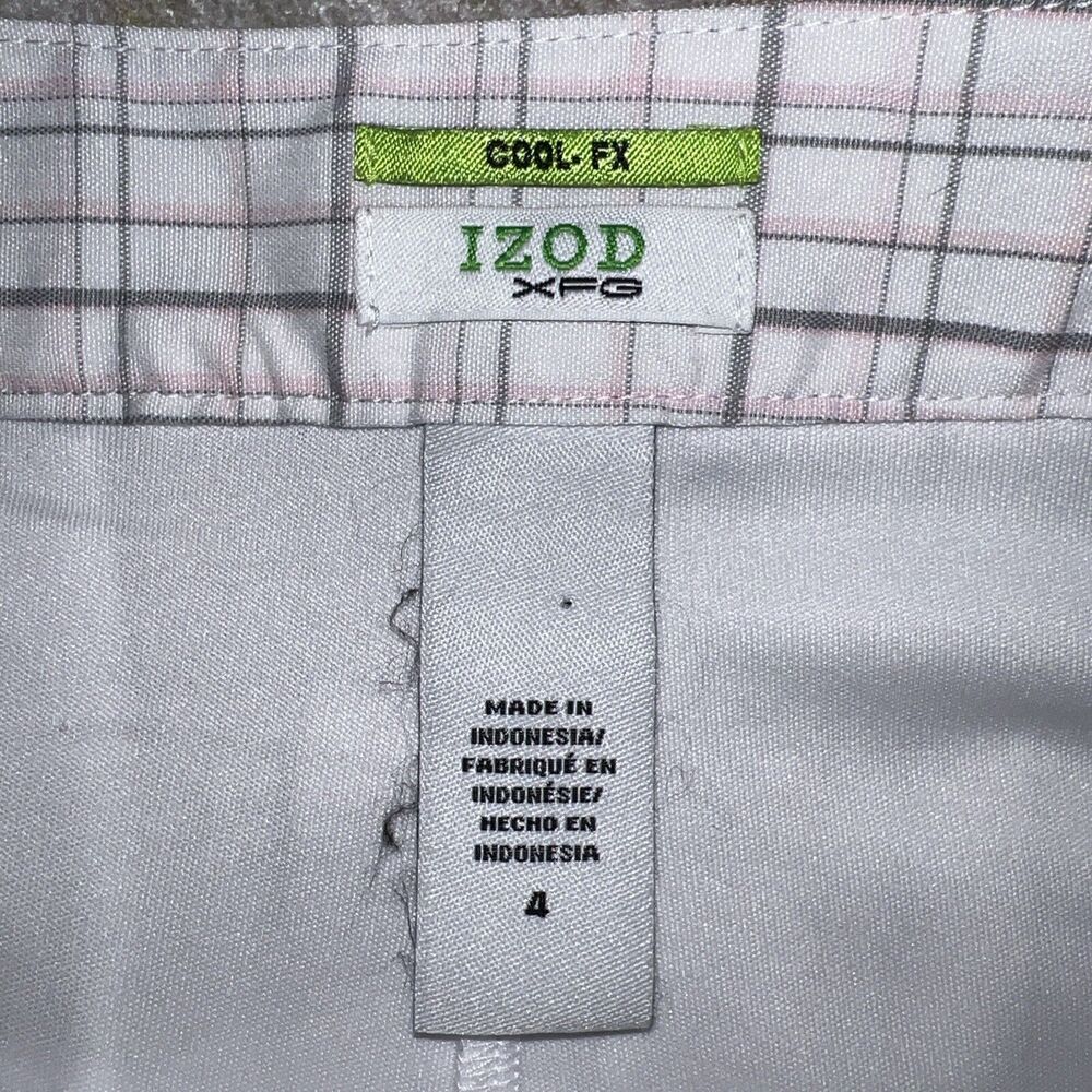 IZOD Skort Women Sz‎ 4 Golfcore Tennis Pickelball Athleisure Performance Plaid - Picture 6 of 10